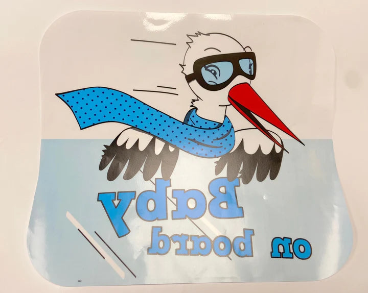 Baby on board - Avtomobilska nalepka