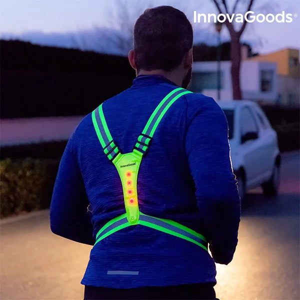 LED odsevnik za športnike