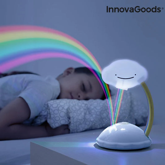 Otroški LED projektor mavrica