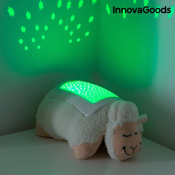 Plišasta ovčka s projektorjem